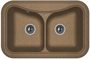 Мойка кухонная керамогранитная Florentina КРИТ 780A 20.175.E0780.105 78*51 см. коричневый