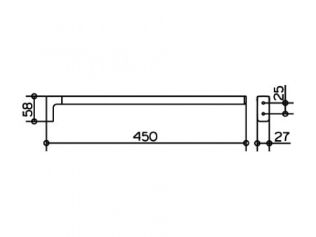 Полотенцедержатель Keuco COLLECTION MOLL 12720010000  