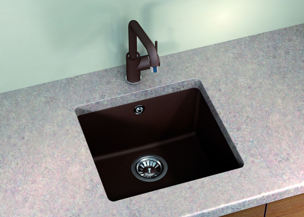 Мойка кухонная керамогранитная Florentina ВЕГА 400 22.315.C0400.306 44*42 см. капучино