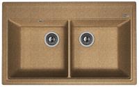 Мойка кухонная керамогранитная Florentina ЛИПСИ 820 20.370.E0820.105 82*51 см. коричневый