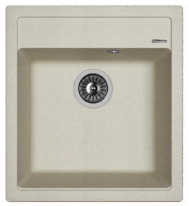 Мойка кухонная керамогранитная Florentina ЛИПСИ 460 20.280.B0460.305 46*51 см. грей