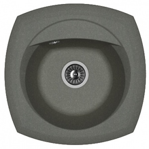 Мойка кухонная керамогранитная Florentina КОРСИКА 20.105.B0510.102 51*51 см. черный
