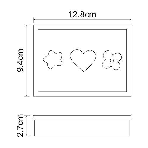 Мыльница настольная WasserKRAFT AMMER K-6429   Мыльница настольная WasserKRAFT AMMER K-6429