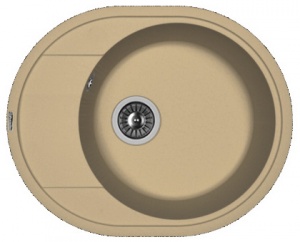Мойка кухонная керамогранитная Florentina РОДОС 580 20.240.B0580.306 58*47 см. капучино