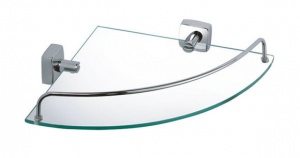 Полка угловая Fixsen KVADRO FX-61303A   Полка угловая Fixsen KVADRO FX-61303A