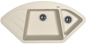 Мойка кухонная керамогранитная Florentina ВЕСТА 20.285.E1005.201 100,6*51 см. жасмин