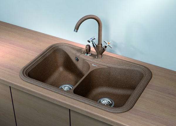 Мойка кухонная керамогранитная Florentina КРИТ 780A 20.175.E0780.104 78*51 см. бежевый