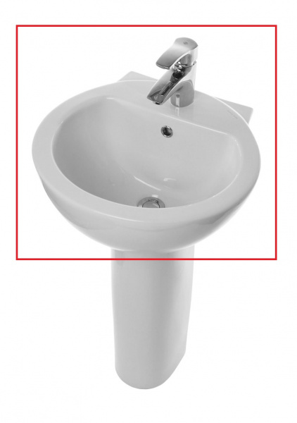 Раковина Sanita luxe ART ARTSLWB01 48  Раковина Sanita luxe ART ARTSLWB01 48