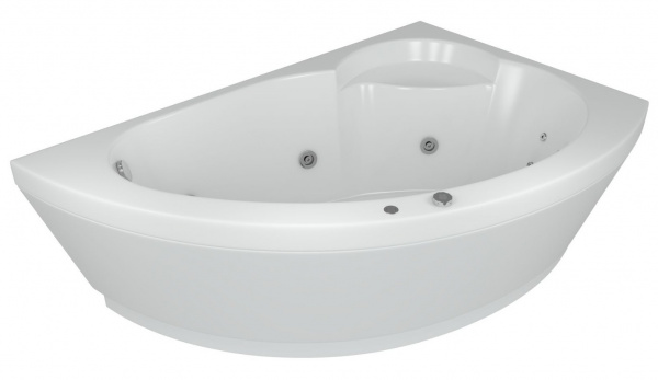 Ванна акриловая Aquatek АЯКС  170x110 см. левая 