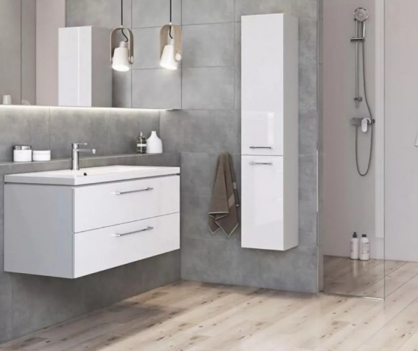 Пенал Cersanit LARA SB-SL-LAR/Wh  