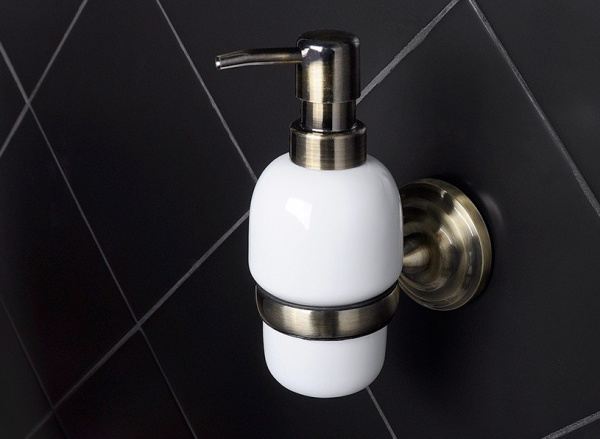 Дозатор жидкого мыла навесной Fixsen RETRO FX-83812   Дозатор жидкого мыла навесной Fixsen RETRO FX-83812