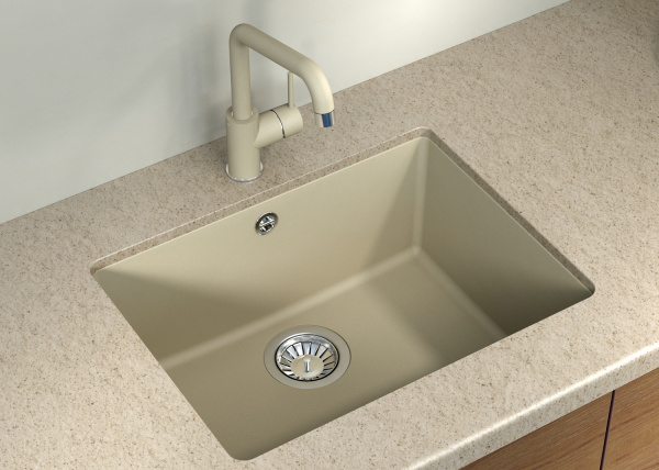 Мойка кухонная керамогранитная Florentina ВЕГА 500 22.320.D0500.202 54*42 см. шампань